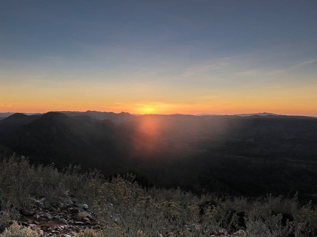 Sunrise on Mt.Sonder