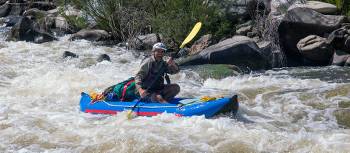 Rafting the iconic Snowy River in New South Wales