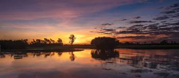 A spectacular sunset experienced on the Yellow Waters cruise in Kakadu | Peter Walton