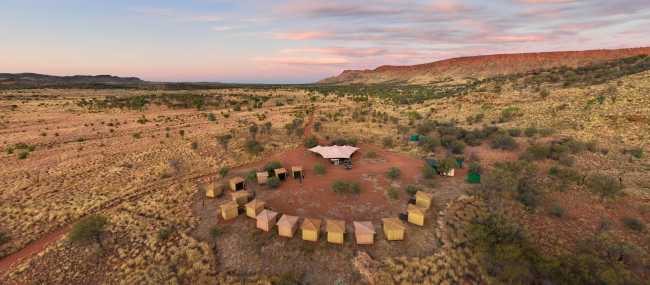 Our Eco-Comfort Camps are exclusively for our travellers | Luke Tscharke