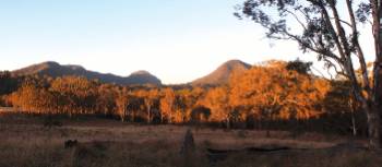 Sunrise on the Scenic Rim Trail