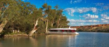 A relaxing boat cruise along the Murray River