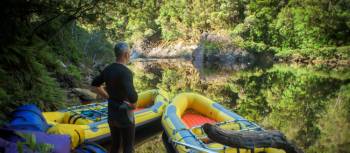 Rafter looking out over the Franklin River | Glenn Walker