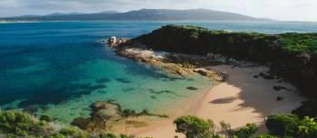 Tip of the point at Killiecrankie Beach | Stu Gibson